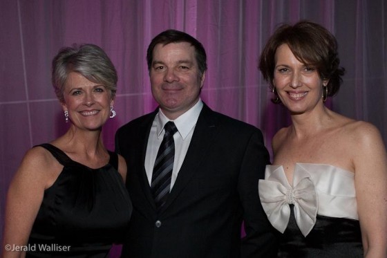 Adrienne Bakker, Stephen Qinn and Gloria Macarenko