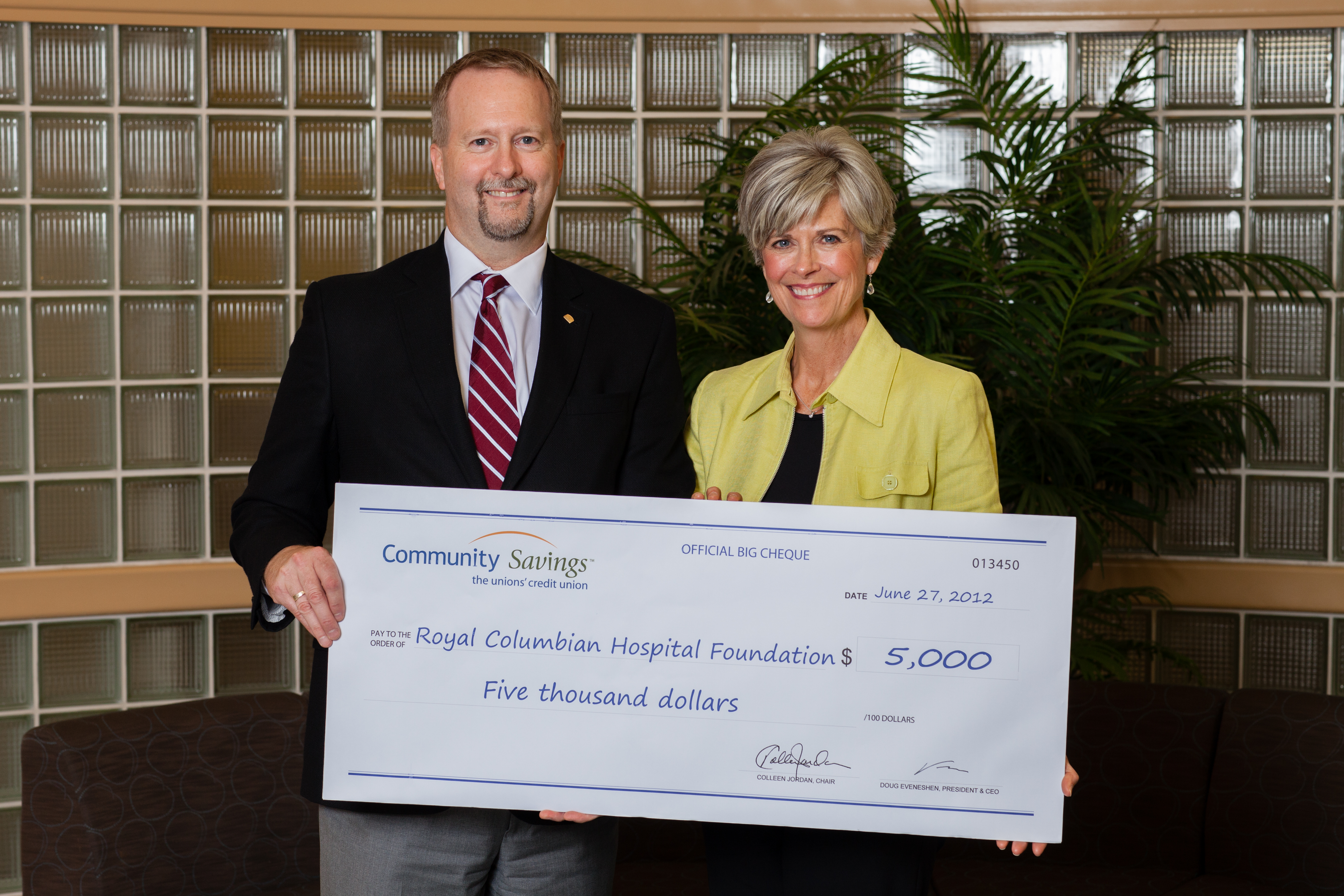 Community Savings Credit Union & RCHF - low res