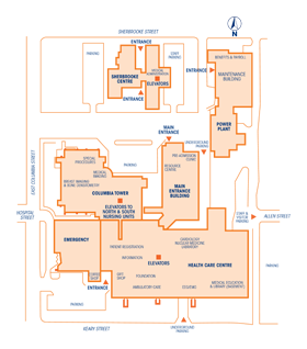 2015 RCH Map - Colour Zones incl